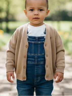 Neck & Neck Boys Cotton Cardigan Size 2-3 Years
